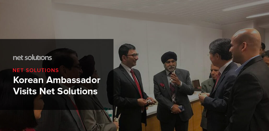 Korean Ambassador Visits Net Solutions