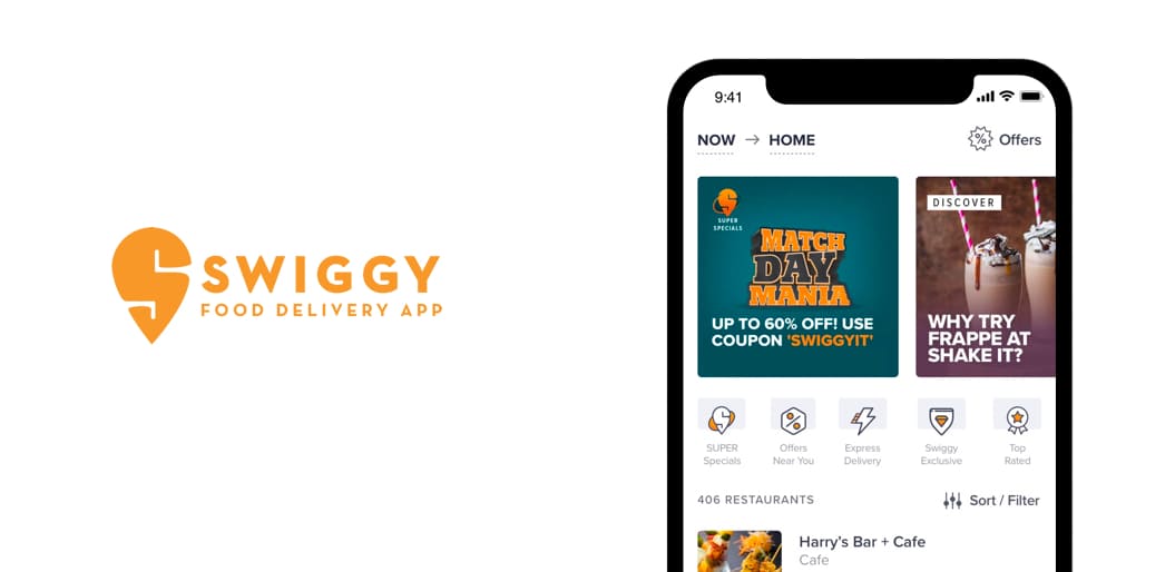 Swiggy on-demand food delivery app