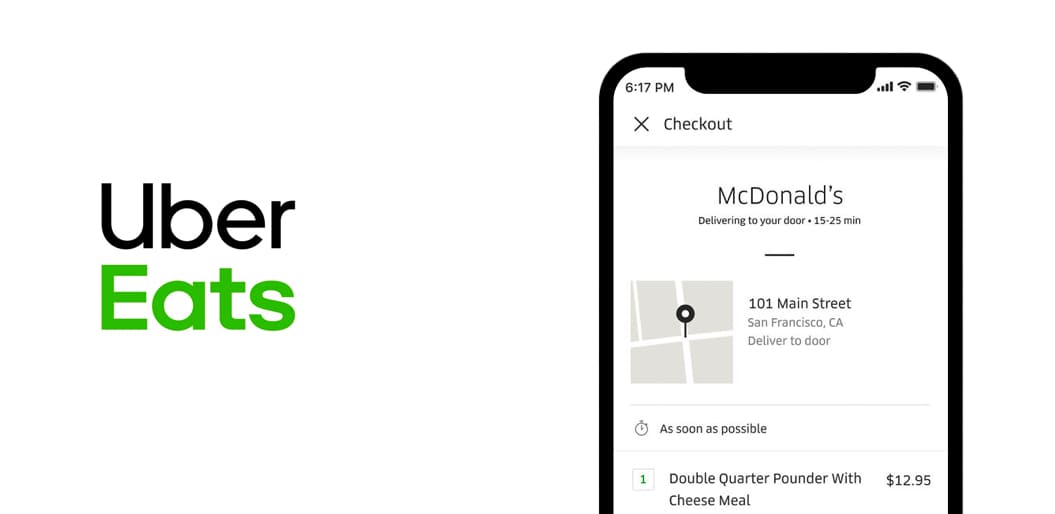 UberEats online food delivery
