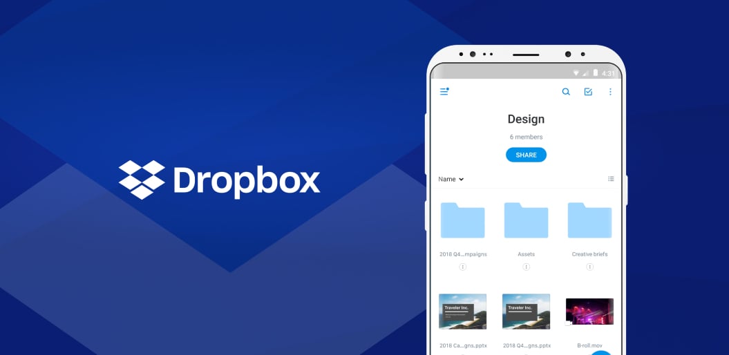 dropbox | best app for online storage