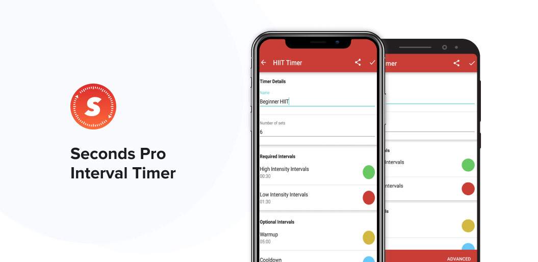Seconds Pro Interval Timer HIIT app