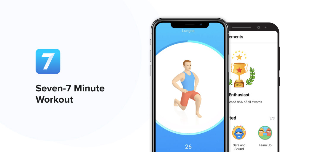 Seven minute workout app