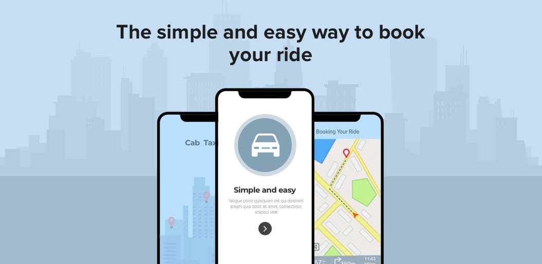 The simple and easy way to book your ride