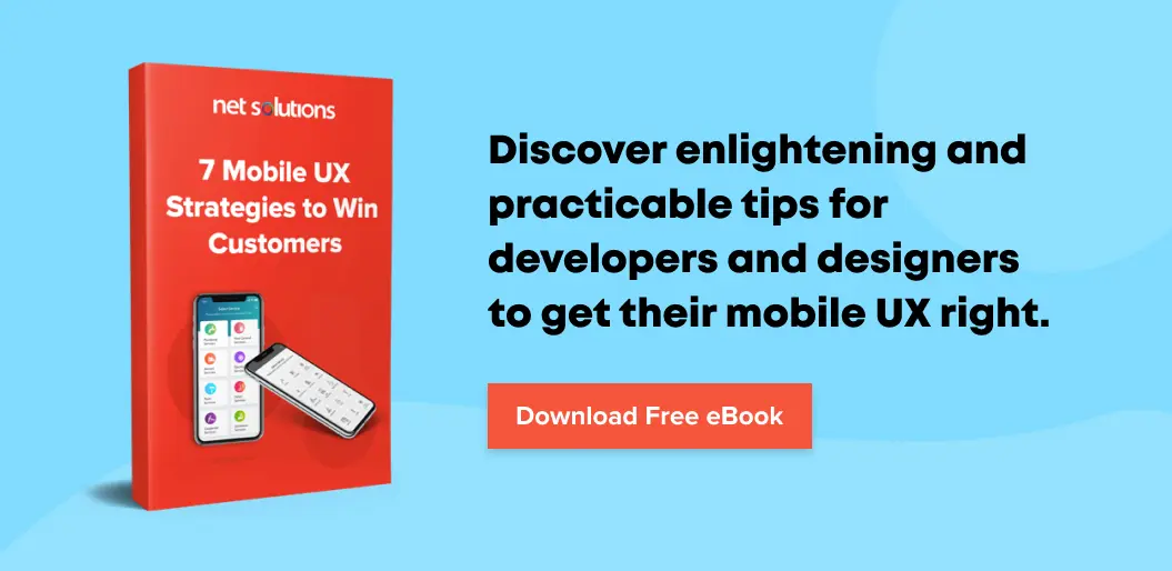Download the eBook to get the mobile UX right