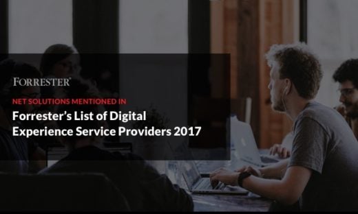 Net Solutions Featured in Forrester's Digital Experience Service Providers