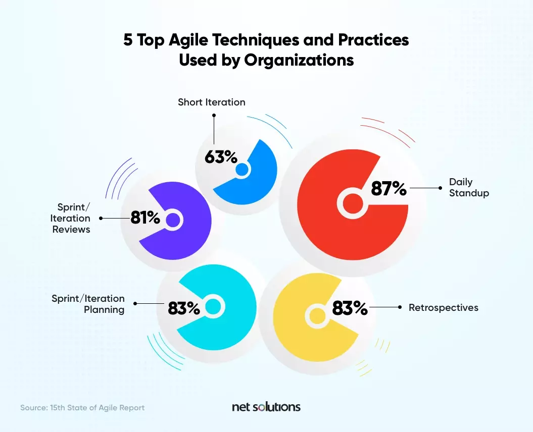 agile techniques used by organizations