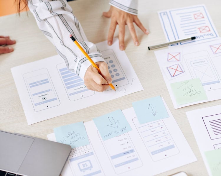one-up wireframes 5 steps to better ux design