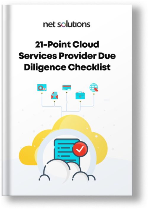 21 point cloud services provider checklist