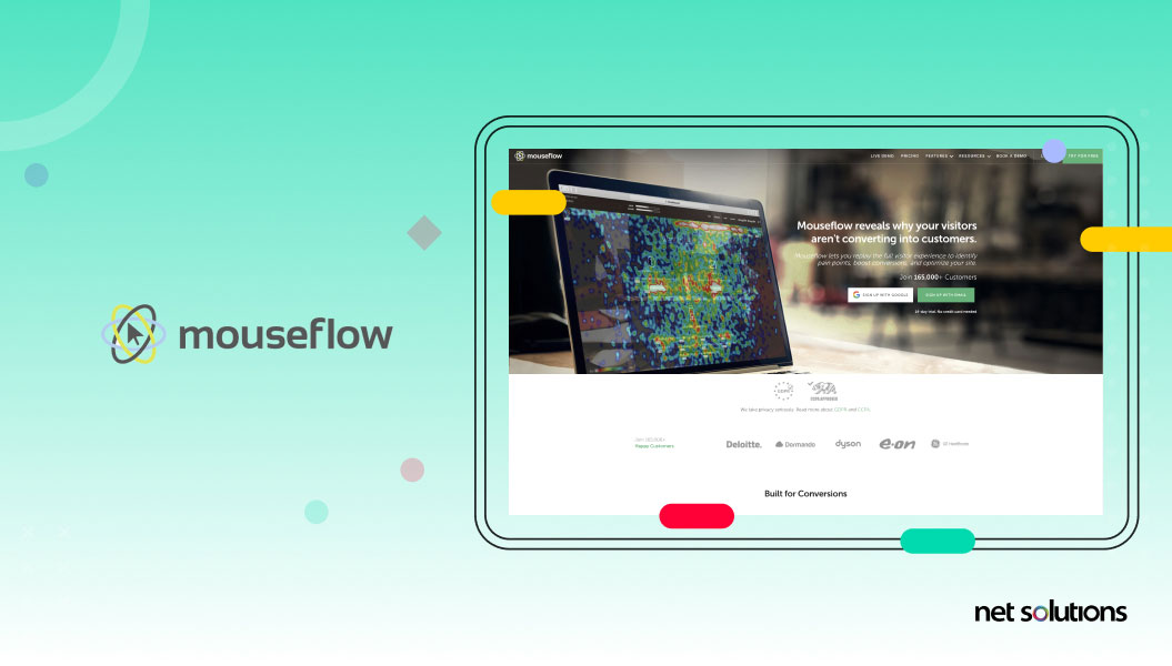 mouseflow - ux research tool example