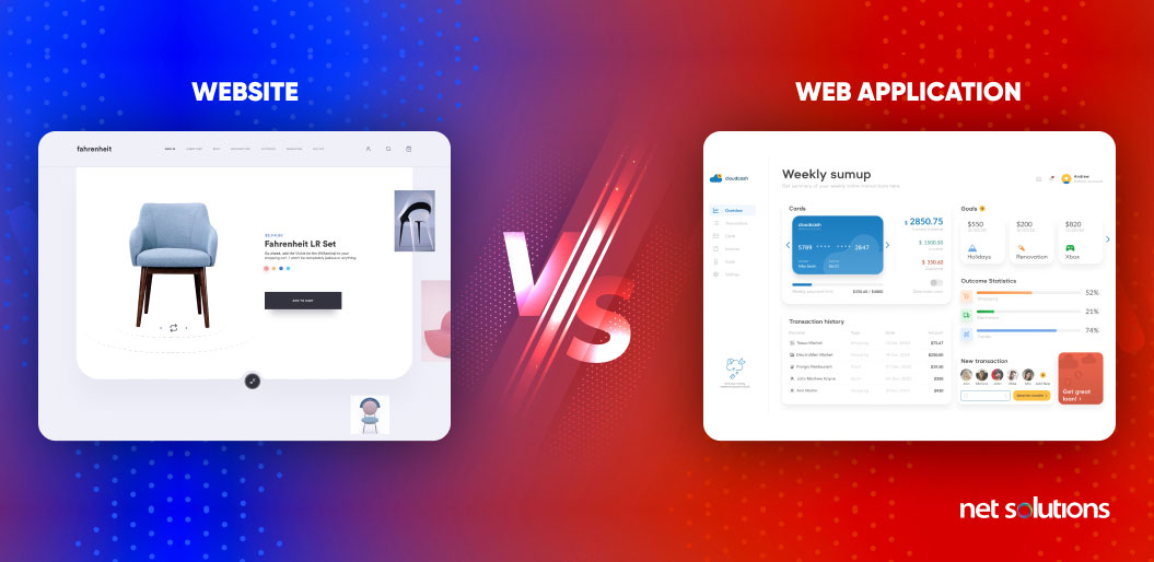 web app vs website