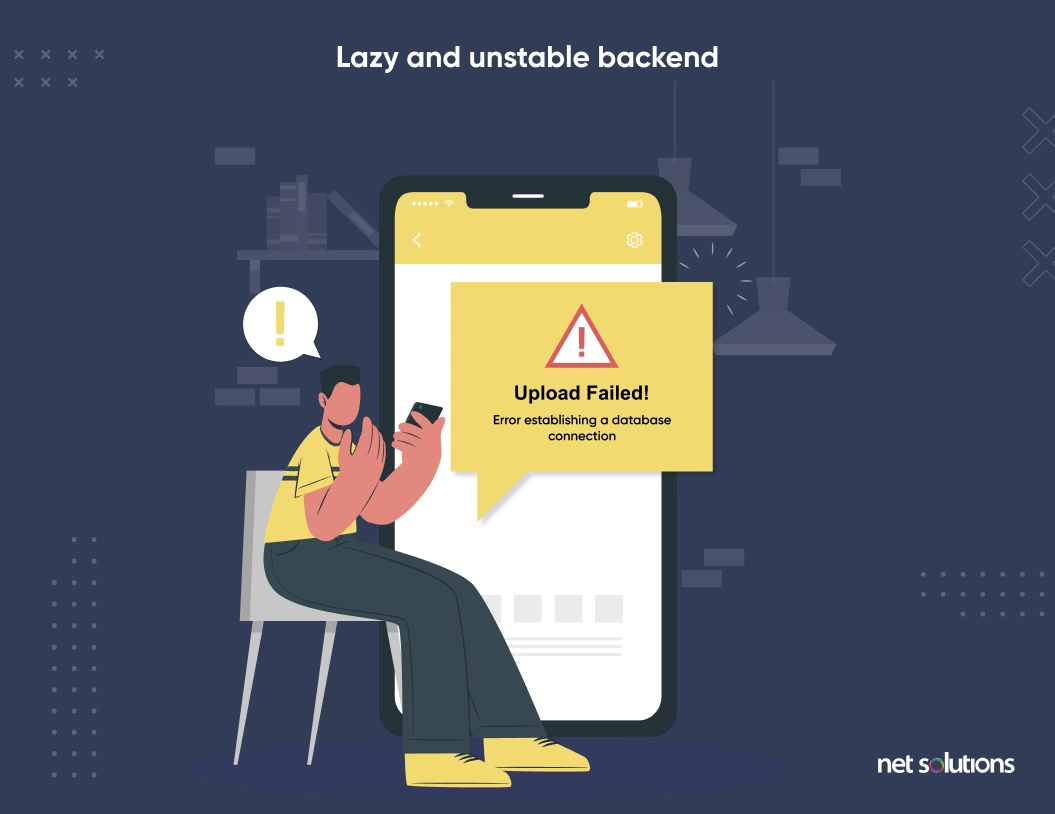 lazy and unstable backend