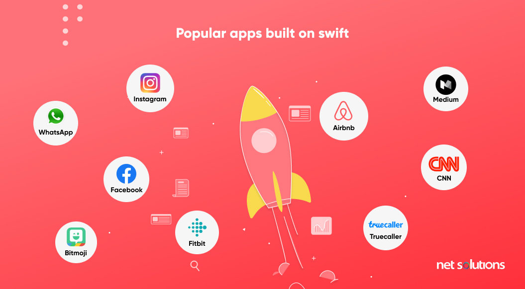 popular apps built on swift