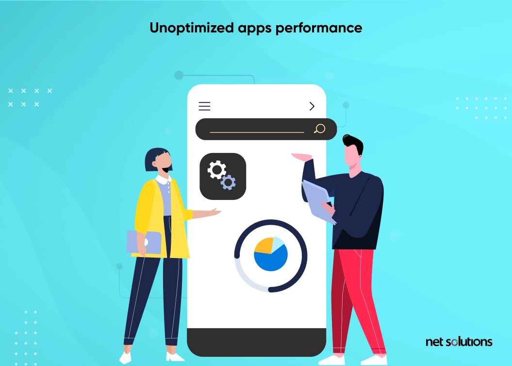unoptimized apps performance
