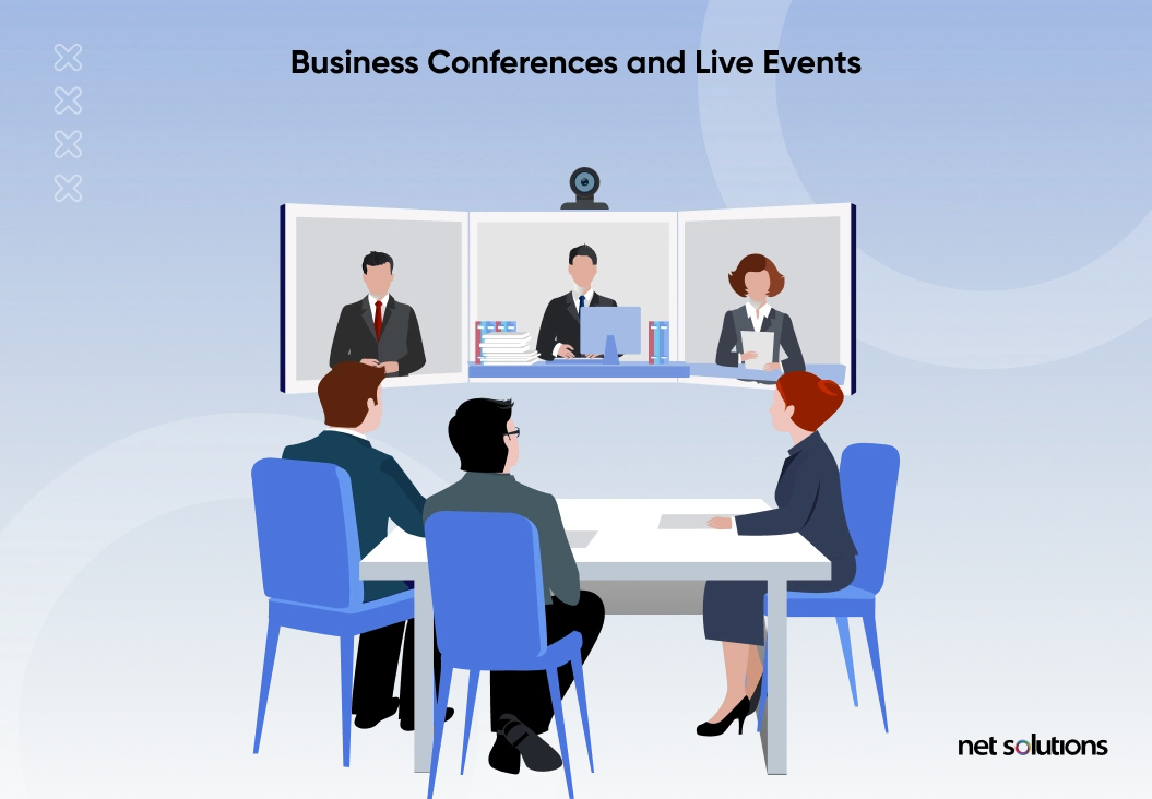 business conferences and live events