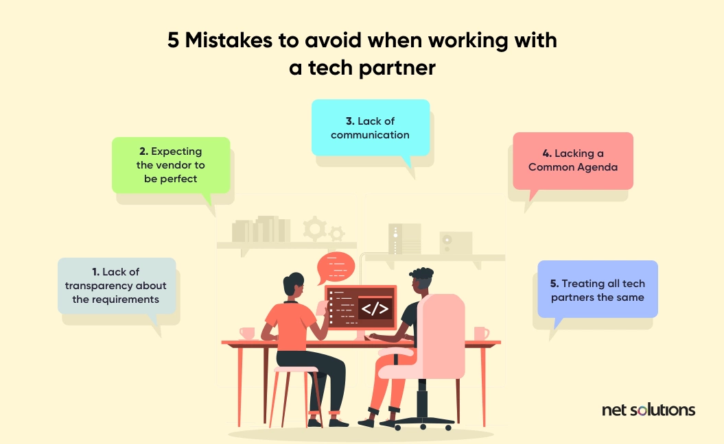 Mistakes to avoid while hiring a development partner