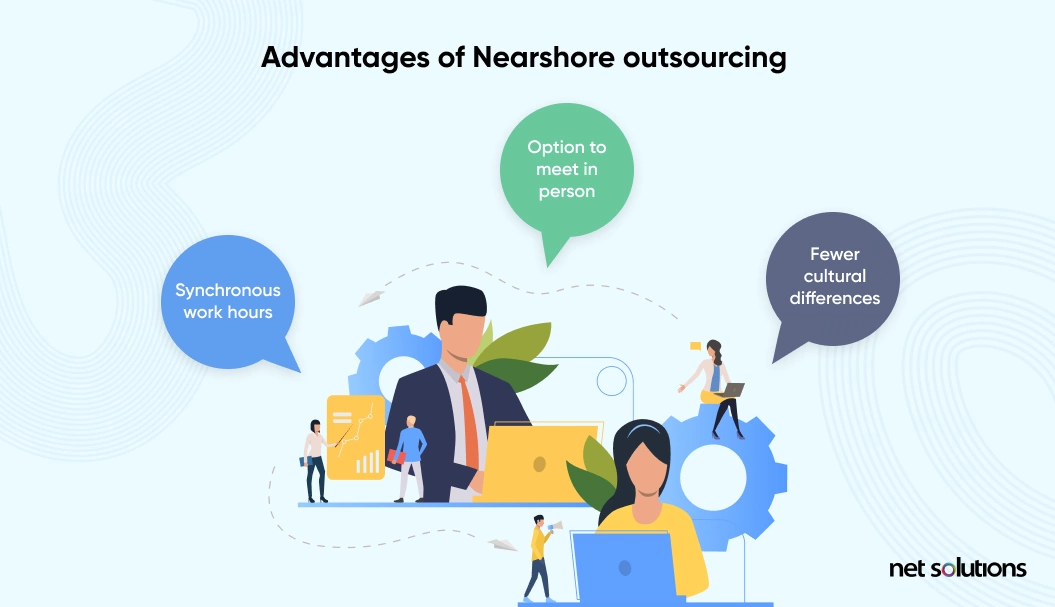 Advantages of nearshore outsourcing