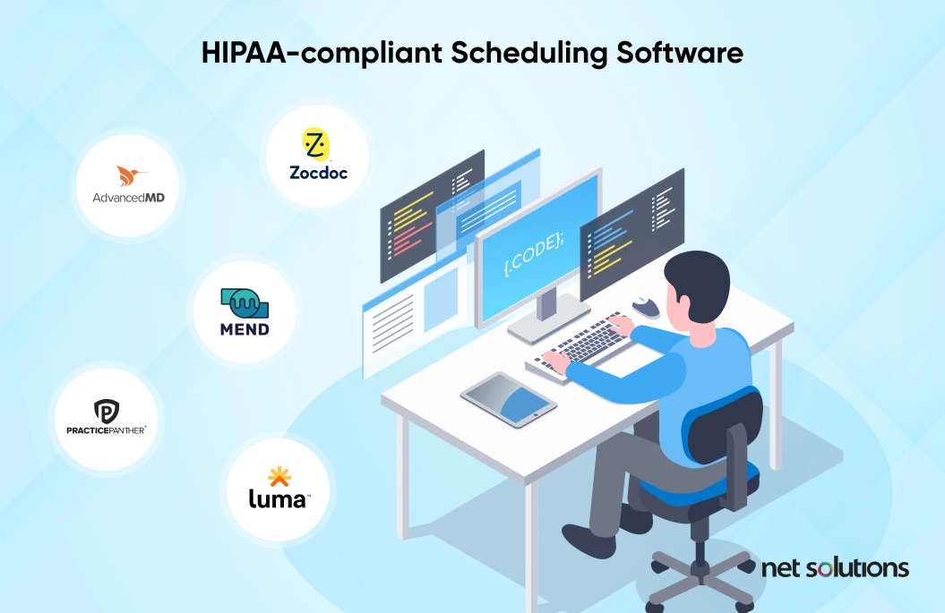 HIPAA-compliant scheduling software