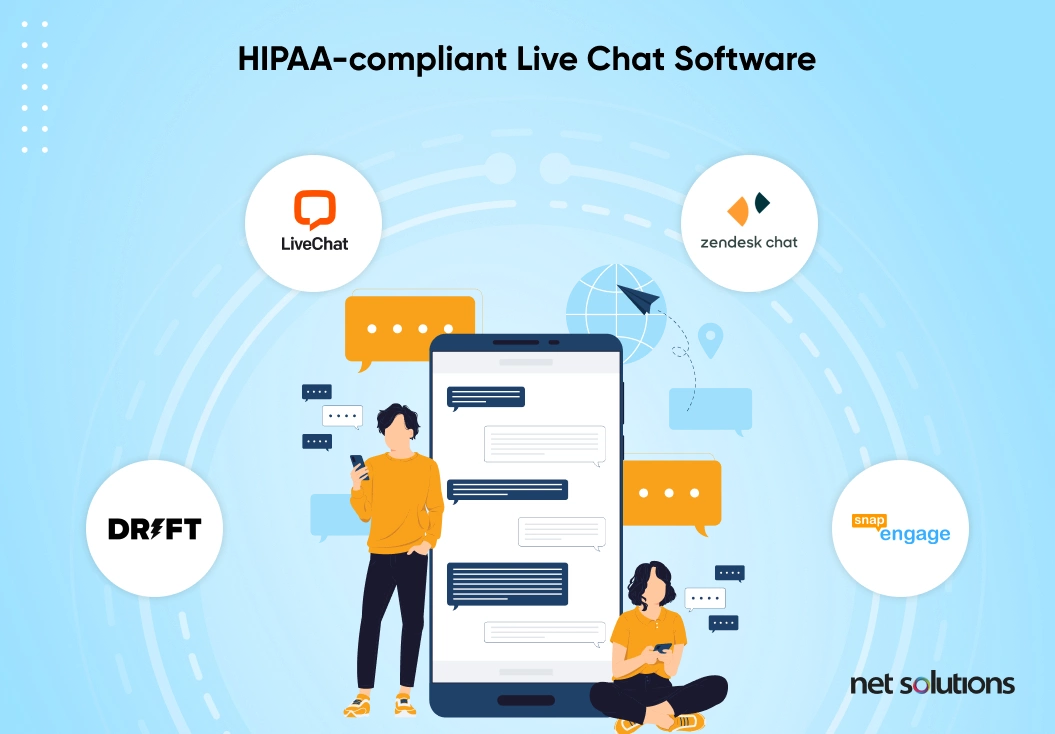 HIPAA-compliant live chat software