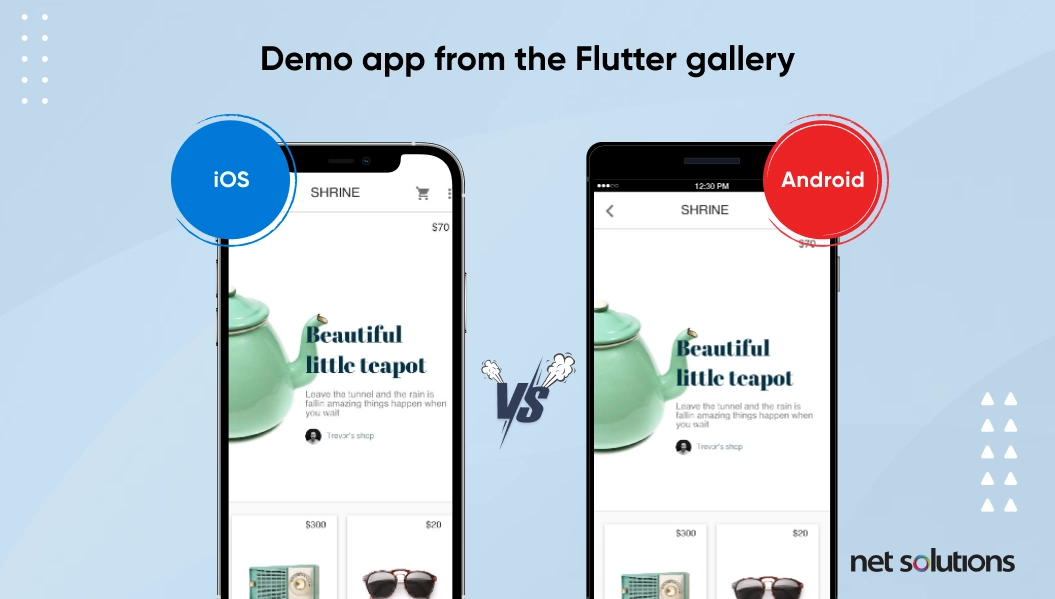 Demo app from the Flutter Gallery