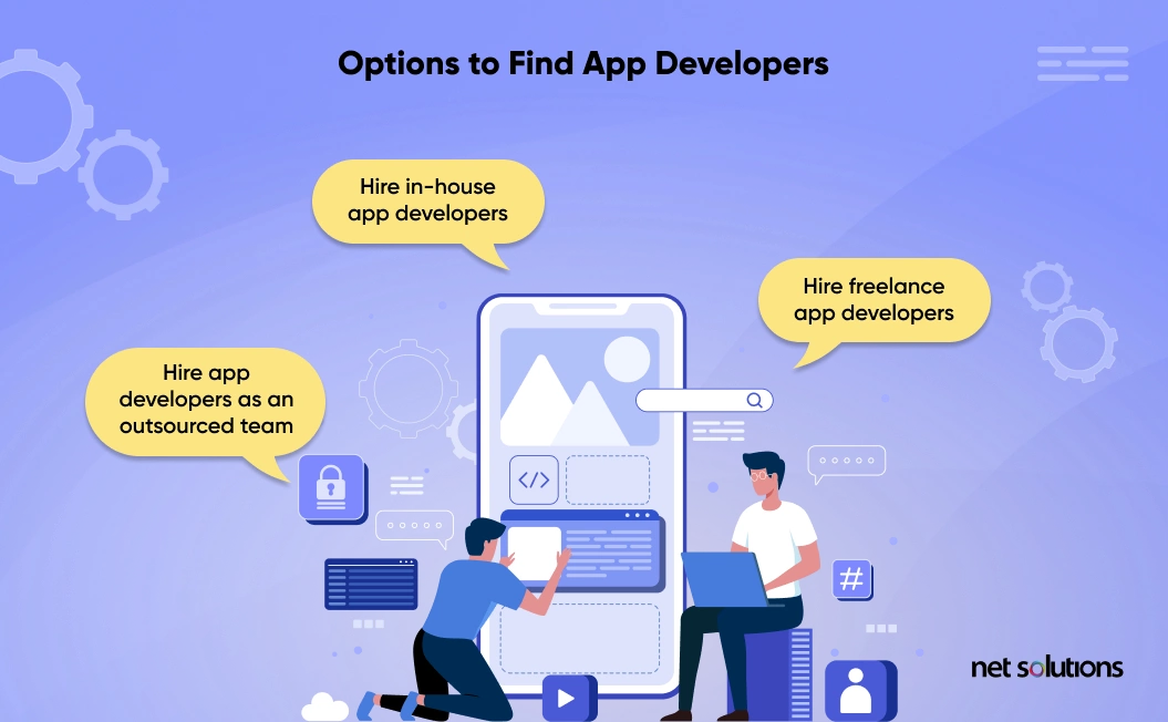 options to find app developers
