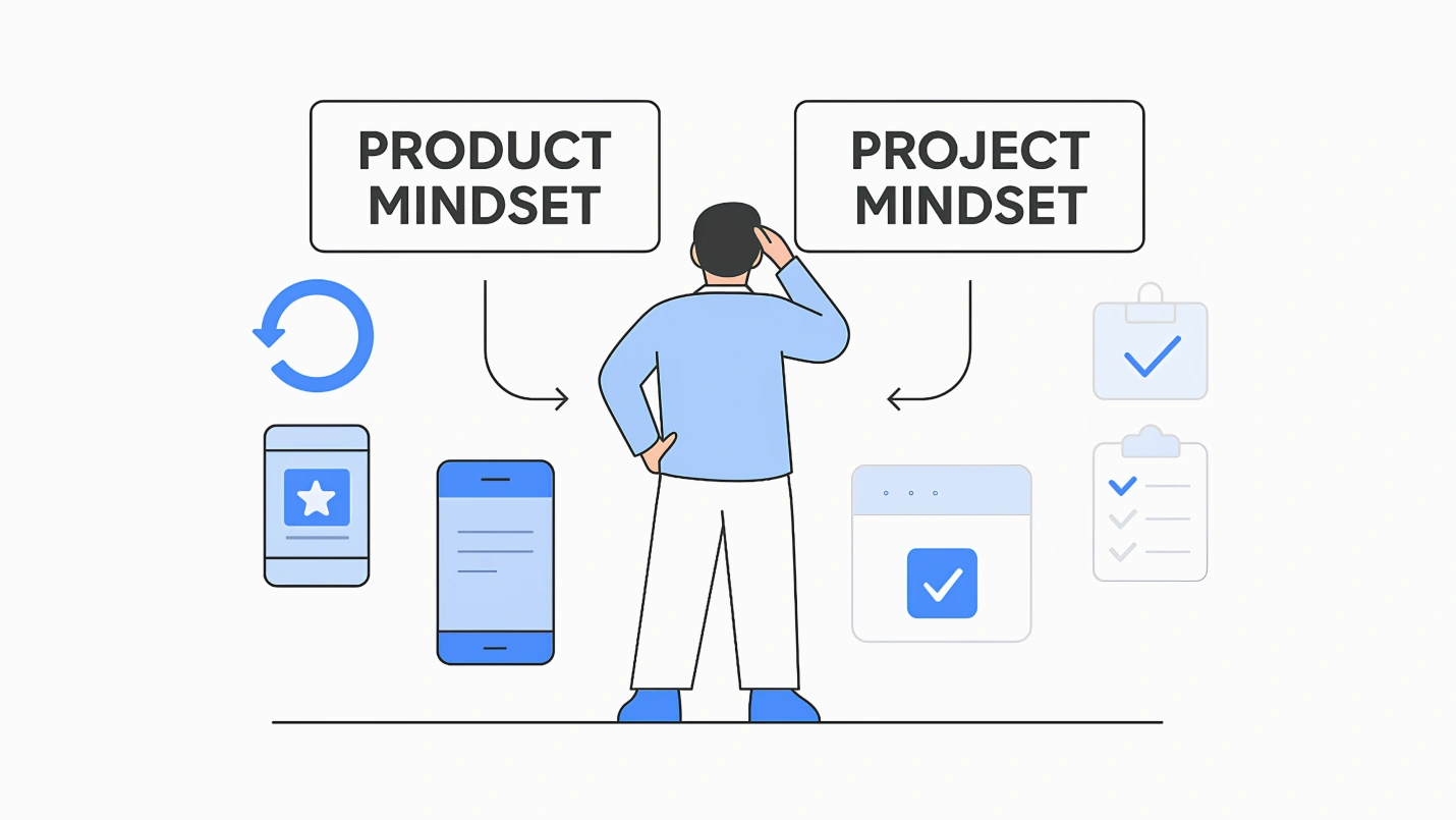 Header Image_Product Mindset Over Project Mindset_ Benefits and Roadmap