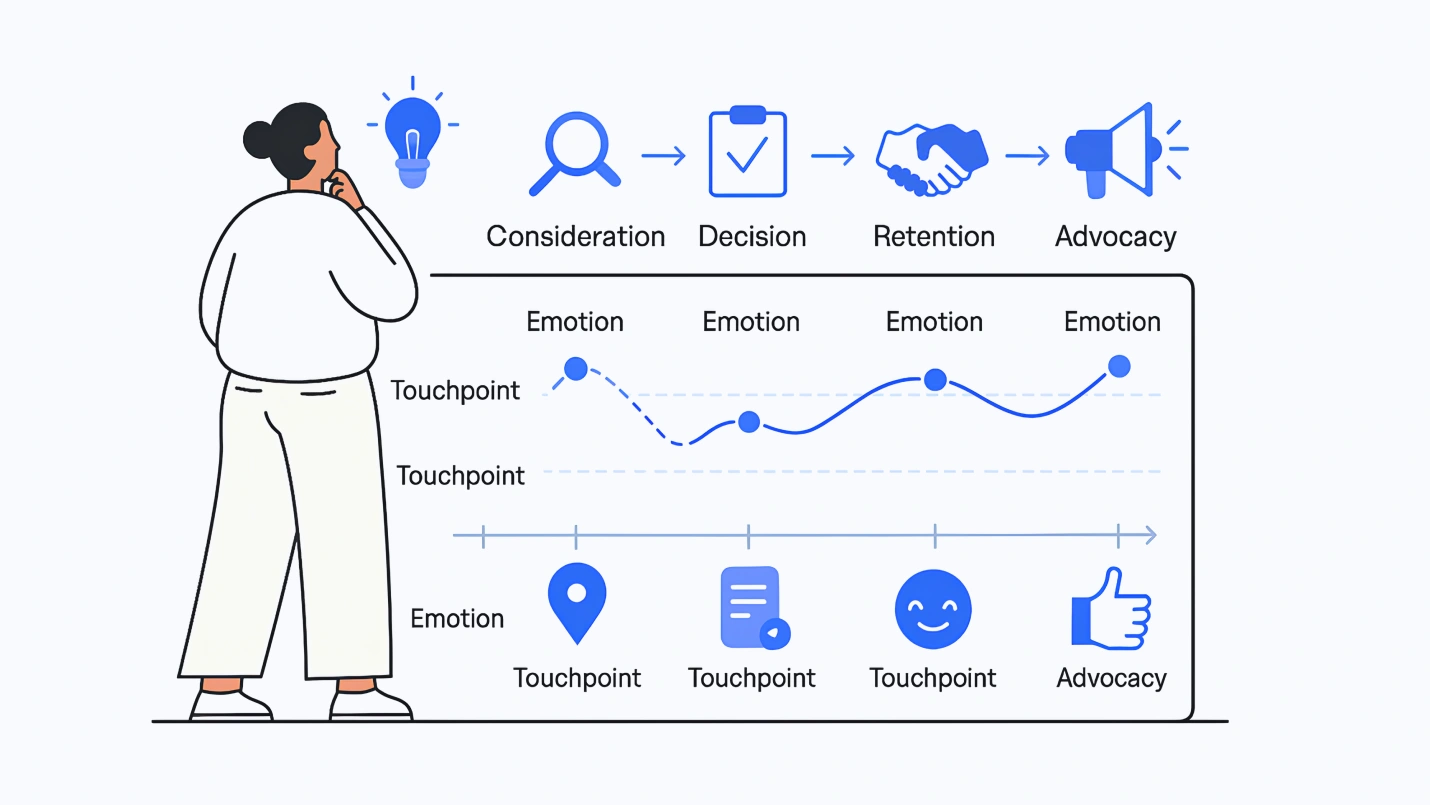 Header Image_How to Create a Customer Journey Map in 5 Steps (+ 8 Customer Journey Map Templates)
