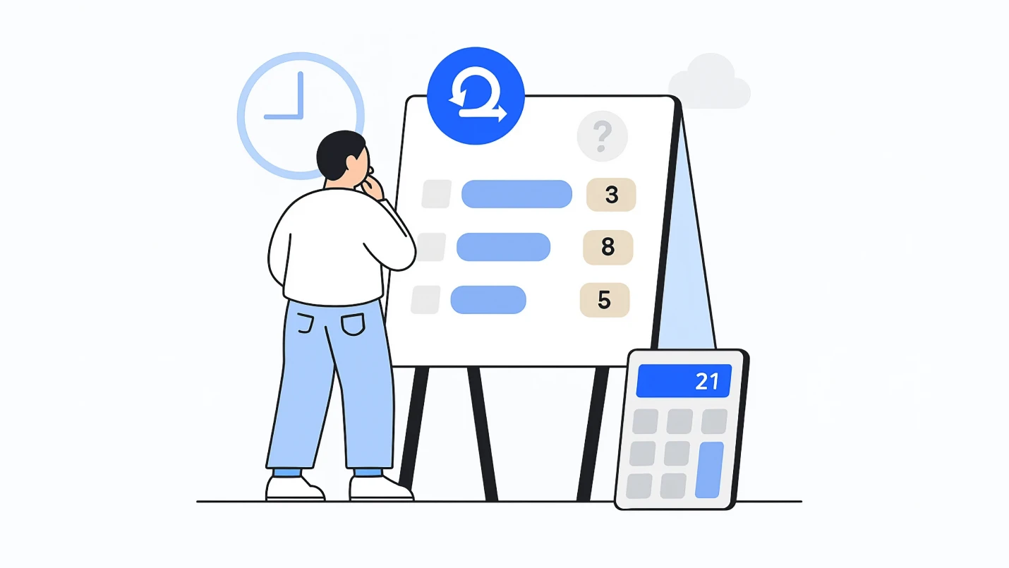 Header Image_Top 8 Agile Estimation Techniques (Explained with Examples)