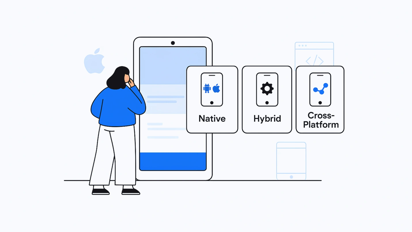 Header Image_Native vs Hybrid vs Cross Platform – What to Choose in 2025_