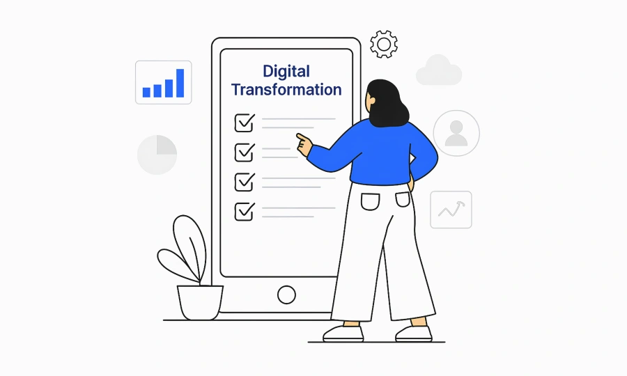 Thumbnail_Digital Transformation Checklist_ A Practical Guide [Free PDF]