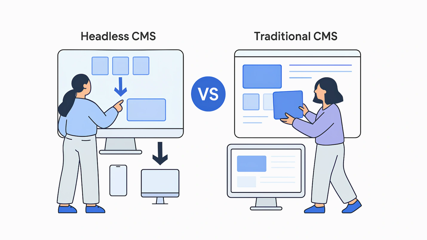 Header Image_Headless CMS vs Traditional CMS_ Which is the Better Choice for Your Business_