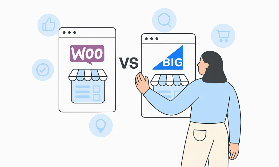 Thumbnail_WooCommerce vs. BigCommerce in 2025 [Detailed Comparison]