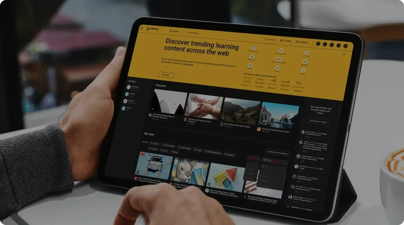 Podeum: Bringing an Innovative Educational Platform to Life for a Canadian Startup