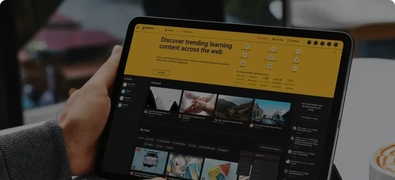 Podeum: Bringing an Innovative Educational Platform to Life for a Canadian Startup