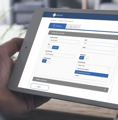 How net solutions helped build and EMR decision support engine to enable the healthcare staff to modify rules