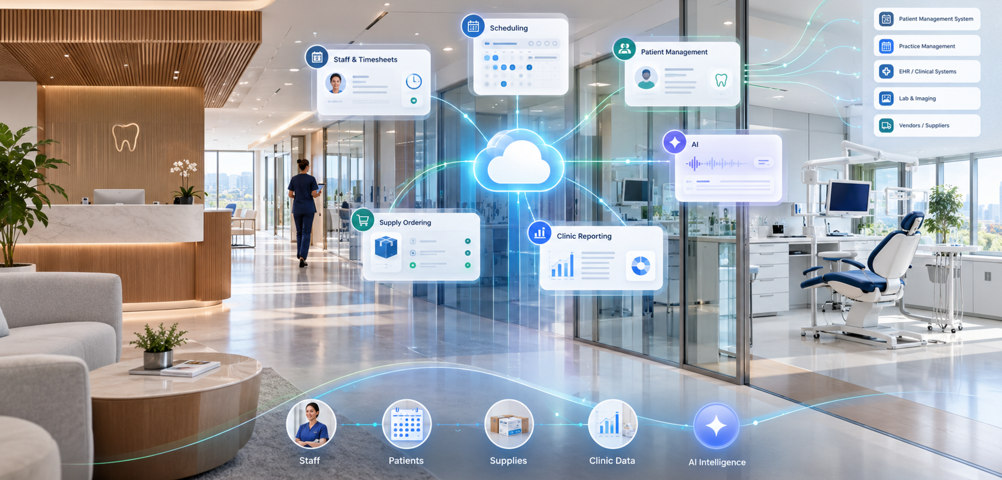A Unified Clinic Operations Platform That Works With Any Patient Management System